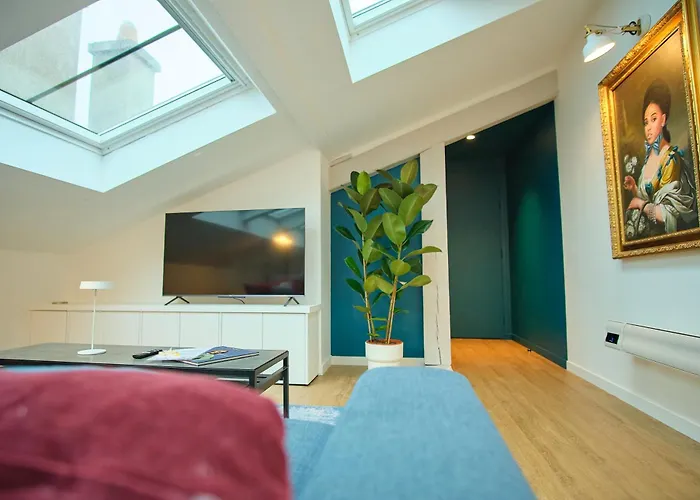 Le Louis Xvi - Loft In The Clouds In The Heart Of Apartamento *